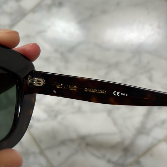 OLD CELINE DIANE IN DARK HAVANA TORTOISESHELL - Picture 5 of 8